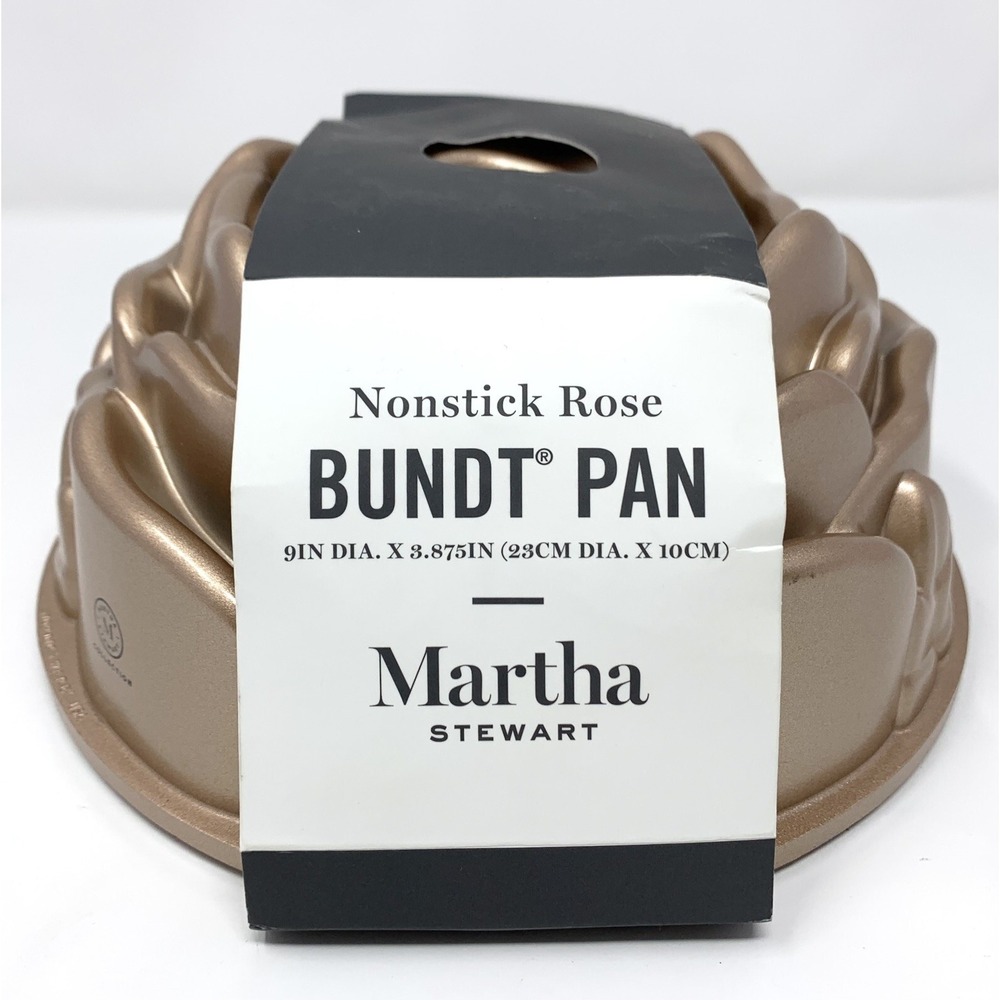 Nordic Ware Nonstick Rose Shaped Bundt Pan Mold Martha Stewart Collection Flower